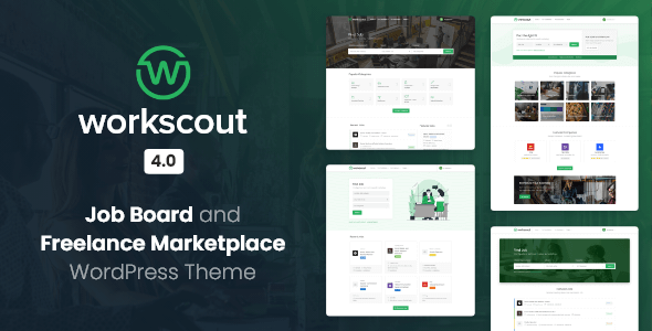 WorkScout - Job Board & Freelance Marketplace WordPress Theme Logo